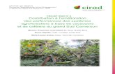 Rapport de mission - Afrique Centrale...Ce rapport a été élaboré dans le cadre du Contrat de Désendettement et de Développement - Programme d'Appui à la Recherche par Bruno