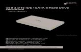 USB 3.0 to IDE / SATA II Hard Drive Enclosuresgcdn.startech.com/005329/media/sets/UNI3510BMU32_Manual/...Instruction Manual 2 Introduction Packaging Contents • 1x SATA/IDE to USB