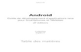Android - Editions ENI · Editions ENI Android Guide de développement d’applications Java pour Smartphones et Tablettes (4e édition) Collection Expert IT Table des matières