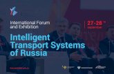 Презентация PowerPoint · International Forum and Exhibition Intelligent Transport Systems of Russia Forum atmosphere State vs Business. Spheres of influence and Interaction