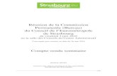 Réunion de la Commission Permanente (Bureau) du Conseil …1/30 Réunion de la Commission Permanente (Bureau) du Conseil de l’Eurométropole de Strasbourg du vendredi 3 juin 2016