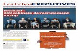 Exclusif : 250 cabinets de recrutement au topjobdigital.fr/lesechosexecutives.pdfPour guider les entreprises, « Les Echos » et l’institut d’études Sta-tista recensent, pour