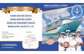 marinamaritimeservices.com broucher 2018.pdf · Chennai - 600 115 +91 99621 99985 / 90032 86758 +91 44 244 96758 Email: info@marinamaritimeacademy.com ... movers of technology. You