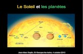 Le Soleil et les planètesjeanmarc.saglio.free.fr/doc/SystemeSolaire1.pdf · Neptune Pluto Uranus Brooks/COle Thomson Learning Mercur L' ORDRE DES PLANÈTES DU SYSTÈME SOLAiRE VÇNUS