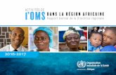 ACTIVITÉS DE l’OMS DANS LA RÉGION AFRICAINE · comparaison entre 2016 et 2015 25 Figure 3.3.2 Retards ayant contribué à la mortalité maternelle au Congo en 2016 27 Figure 3.5.1