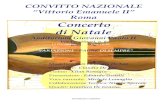 CONVITTO NAZIONALE ¢â‚¬“Vittorio Emanuele II¢â‚¬â€Œ Roma Concerto ... Roma Concerto di Natale Auditorium Giovanni