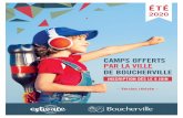 E20-REPERTOIRE CAMPS REVISE 2 - boucherville.ca · Spécifiquement pour l’été 2020, les programmes répondront ... • Seuls les enfants inscrits et le personnel de l’animation