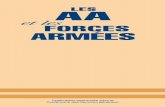 FP-50 Les AA et les Forces Armées · seuls, grâce au partage d’expériences avec les autres membres des AA. Que sont les AA? Les Alcooliques Anonymes sont une association . internationale