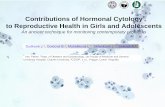 Contributions of Hormonal Cytology to Reproductive Health ... Introduction Hormonal cytology developed during the 20th century. It describes cyclic changes in vaginal cells in animals