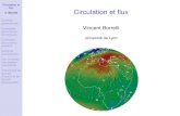 Circulation et flux - Claude Bernard University Lyon 1math.univ-lyon1.fr/homes-www/borrelli/Enseignement/Math2/... · 2015-03-15 · dans un cylindre de base un cercle unité. La