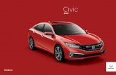 2020 - Honda Canada€¦ · impressionnante de la Civic 2020 confirment son évolution fascinante. Son design d’inspiration sport est parfaitement complété par un moteur à turbocompresseur