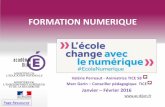 FORMATION NUMERIQUE - Académie de Dijonienpen.dsden58.ac-dijon.fr/wp-content/uploads/...Informer les parents en temps réel (ou presque) sur la vie de la classe. Grâce à des vidéos