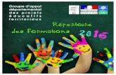 Groupe d’appui départemental des projets DDCSPP de l’Aude ...geeaude.org/sites/default/files/repertoire-formations-2016-compr.pdf · Intégration de l’enfant en situation de