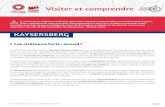KAYSERSBERG - Châteaux Forts Alsace · 2019-05-27 · KAYSERSBERG 2/15 iche élève - ous droits réservés ectorat/ ACA 3/15 Visiter et comprendre II. Les châteaux forts : comment