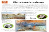 Limpressionnisme - Mon écolemonecole.fr/wp-content/uploads/2014/04/L-impressionnisme-merci-a... · 1830 Camille Pissarro-1903 Danoise Peintre Claude Monet 1840-1926 Française Peintre