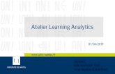 Atelier Learning Analytics - Olivier Aubert · - Chatbots / forums intelligents via des agents conversationnels utilisant les Learning Analytics. Cas d’usages - Liste mise à jour