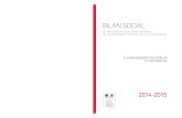 BILAN SOCIAL BILAN SCIL - enseignementsup …...8 Bilan social du ministère de l’Éducation nationale, de l’Enseignement supérieur et de la Recherche - 2014-2015 4. Focus sur