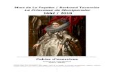 La Princesse de Montpensier 1662 / 2010 · Exercice 17 Carte mentale : la carte du tendre (revue) de La Princesse de Montpensier ... l’enseignement de la littérature en classe