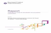 Rapport · 2016-03-21 · Groupe d’approvisionnement en commun de l’Ouest du Québec Vérification du projet de relocalisation de la buanderie Lavérendière – PROJET i Raymond