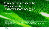 Sustainable Protein Technology · PDF file Applied and Engineering Sciences) research programme started on sustainable protein recovery. The programme challenged scientists and entrepreneurs