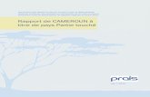 Rapport de CAMEROUN à titre de pays Partie touchéprais2.unccd-prais.com/pdfs2014/ACP2014_Cameroon_316.pdf · Indicateurs de résultats Objectif opérationnel 1 : Plaidoyer, sensibilisation