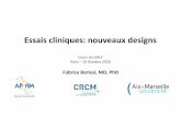 Essais cliniques: nouveaux designssplf.fr/wp-content/uploads/2018/10/S12-3.pdf · Essais cliniques: nouveaux designs Cours du GOLF Paris – 10 Octobre 2018 Fabrice Barlesi, MD, PhD
