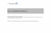La soutenance - Université de Montréal€¦ · La soutenance : document d’information Version du 7 février 2017 – Faculté de l’aménagement 2 « L’évaluation [de la thèse]