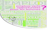 Ce livret est réalisé dans le cadre du projet€¦ · Ce livret est réalisé dans le cadre du projet Anticiper les opportunités d’emploi pour les femmes au sein de l’économie