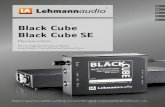 DE EN FR ES IT Black Cube Black Cube SE€¦ · Ihr Norbert Lehmann Geschäftsführer DE Black Cube/Black Cube SE 3. Wichtige Sicherheitshinweise In diesem Handbuch werden hierarchische
