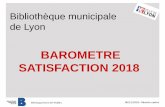 BAROMETRE SATISFACTION 2018 - Auvergne-Rhône-Alpes Livre ... · dans le cadre du PdE o Perception par les usagers des évolutions o Vision « dynamique » Identifier des répondants