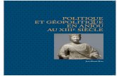 Politique et géoPolitique en Anjou Au Xiii è si cleokina.univ-angers.fr/publications/ua8532/1/saint-louis.pdf · Jean sans Terre (1199 - 1216) Henri III (1216 - 1272) Richard de