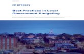 Best Practices in Local Government · PDF file participation-planning-budgeting-and-performance-management. February 2009. Overcoming Challenges with Best Practices 13 web-based data