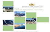 ROYAUME DU MAROC€¦ · integration des chauffe-eau solaires dans le batiment collectif. guide de conception, de dimensionnement et de realisation des installations solaires dans