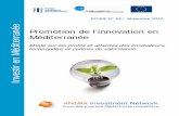 Promotion de l’innovation en Méditerranéetunisie-innovation.tn/upload/1457019611.pdf · d’Investissement (BEI). Il porte sur l’accompagnement de la promotion et du financement