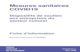 Mesures sanitaires COVID19 FAQ â€“ Mesures sanitaires COVID19 â€“ Dispositifs de soutien aux entreprises