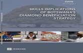SkillS imPlicatioNS of BotSwaNa’S DiamoND BeNeficiatioN ...documents.worldbank.org/curated/en/... · Skills Implications of Botswana’s Diamond Beneficiation Strategy | 3. Although