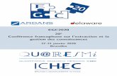 Conférence francophone sur l’extraction et la …...1. Bienvenue à EGC 2020 Cette année, c’est la 20e édition de la conférence EGC! 20 ans déjà : santé, jeunesse ﬂamboyante