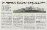 eebr.fr...2016/12/01  · Le nouvel Espace Entreprises ouvre ses portes au public De 300 en 2003 à 1 200 m2 aujourd'hui. La réalisation du nouvel Espace Entreprises est le fruit
