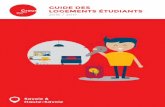 GUIDE DES LOGEMENTS ÉTUDIANTS - Crous Grenoble · 2016-08-17 · 10 uide des logements étudiants BOURGET DU LAC *Eau, électricité et chauffage compris Type de logement Surface