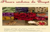 ercial rticulier - Bienvenue aux Fleurs Séchées de Bayetfleursecheedebayet.com/files/Catalogue-PARTICULIER-fleurs-sechee… · 42 Amarante caudatus (queue de renard) 43 Petite Rudbeckia