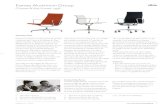 Eames Aluminium Group · Eames Aluminium Group Charles & Ray Eames , ˝˙ˆˇ Alluminium Chair Materiaux L‘Aluminium Group comporte une variété de modèles convenant à l‘habitat,