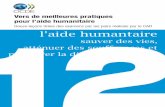 Vers de meilleures pratiques pour l’aide humanitaire Douze leçons … · 2016-03-29 · VERS DE MEILLEURES PRATIQUES POUR L’AIDE HUMANITAIRE DOUZE LEÇONS TIRÉES DES EXAMENS