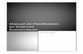 Manuel de Planification en Sciences Economiques · 2015-11-12 · Classification selon les moyens d’exécution du plan ou le mode d’intervention de l’Etat. 2.1.1. Types de plan