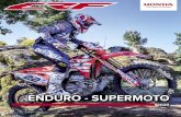 ENDURO - SUPERMOTO - Supermotard, enduro et pièces Honda ... Honda Redmoto 2020.pdf · et de la housse de selle de style HRC, ces versions sont équipées de roues EXCEL avec moyeux