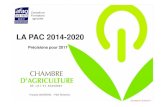 DIAPO-Nouvelle PAC-V2 [Mode de compatibilité] · 2017-10-31 · Actualisé le 15/03/2017 Les soutiens couplés à partir de 2015 Aide aux bovins laitiers (ABL) •38 € /vache laitière