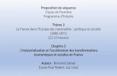 Proposition de séquence Classe de Première …hgc.ac-creteil.fr/IMG/pdf/industrialisation_second...Proposition de séquence Classe de Première Programme d’histoire Thème 2 La