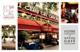 AU GRAND - Zenchef...revisite les plats traditionnels qui font la réputation de la gastronomie française. Brasserie parisienne Art Nouveau, le décor est signé Jacques Garcia. Les