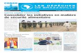 FORCES ARMÉES CONGOLAISES Consolider les initiatives en ... · du président de la République à l’endroit des Forces armées congolaises, le ministre de la Défense a fait la