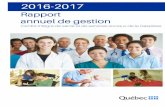 Rapport annuel de gestion 2016-2017...2017/06/30  · Rapport annuel de gestion du CISSS de la Gaspésie 2016-2017 8 À titre de président-directrice générale du Centre intégré