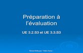 Préparation à l’évaluationentreide.free.fr/cours/2a/ue33s3/Préparation à l... · UE 3.3.S3 «Rôles infirmiers, organisation du travail et interprofessionnalité » Objectifs